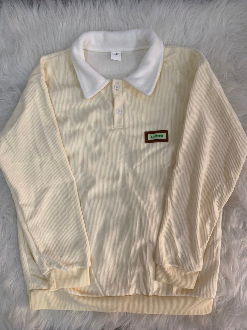 Langärmliger Fleece-Kapuzenpullover für Herren AD054