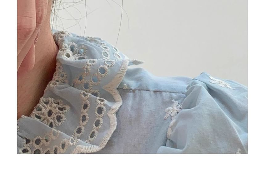 Leverback Drop Glazed Water Earring