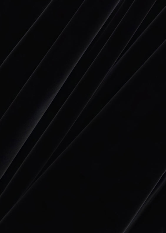 Nouvelles robes noires en velours de soie à taille haute et col carré avec manches bracelet QL003