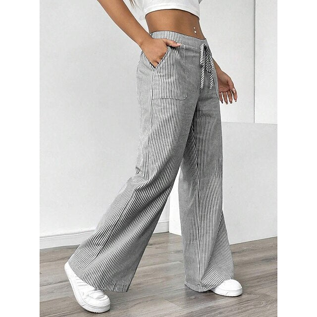 Women's Trousers Summer Pants Baggy Pants Casual Pants