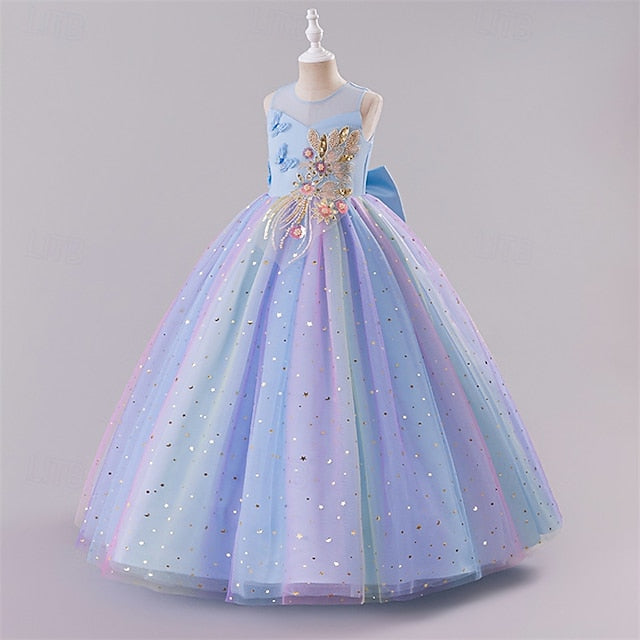 Kid's Girl Flower Princess Girls' Dress