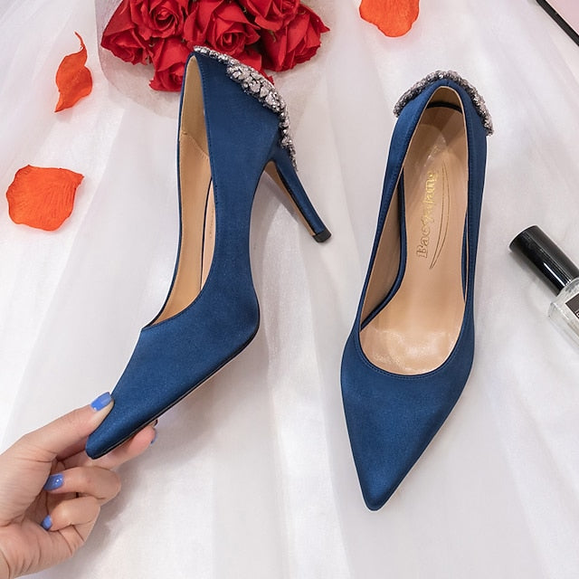 Bridal Wedding Bridesmaid Women's Pumps Shoes Office