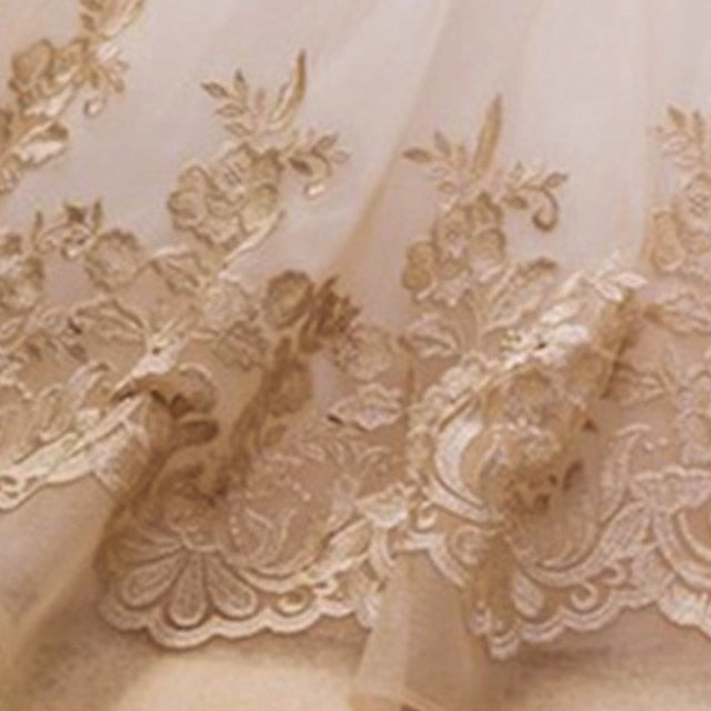 Floral Solid Girls' Dress Kids Flower Colored Girl