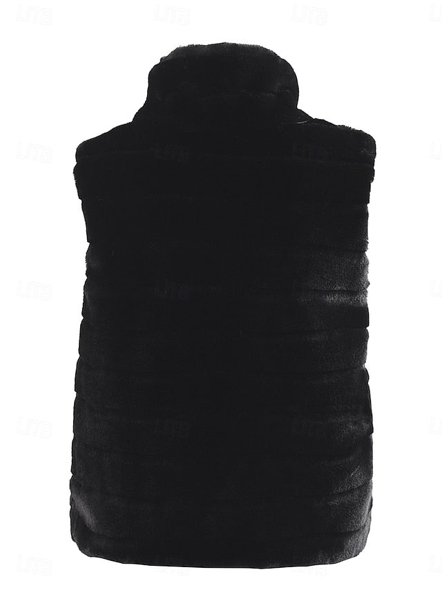 Winter Coat Fashion Warm Patchwork Breathable Women's