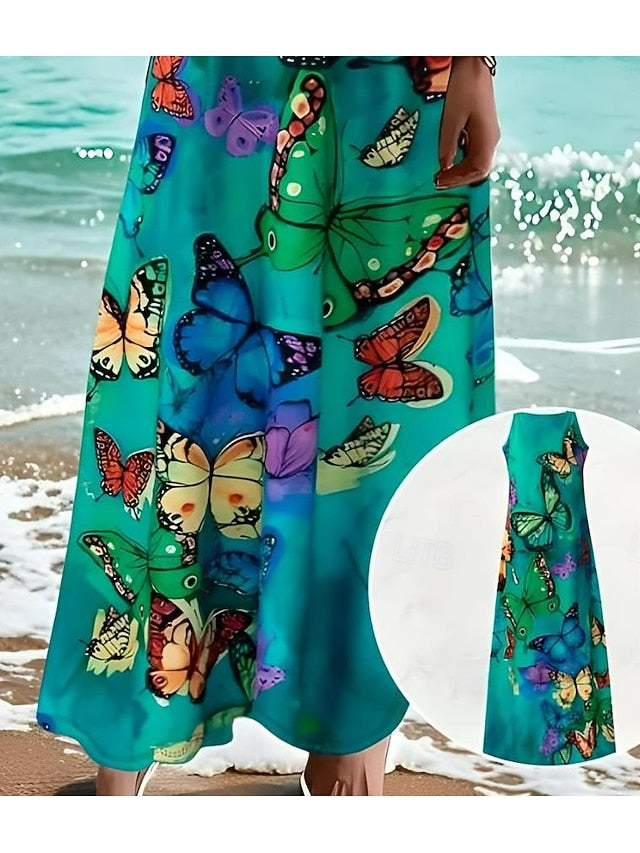 Women's Maxi Dress Casual Dress Sundress A Line Dress