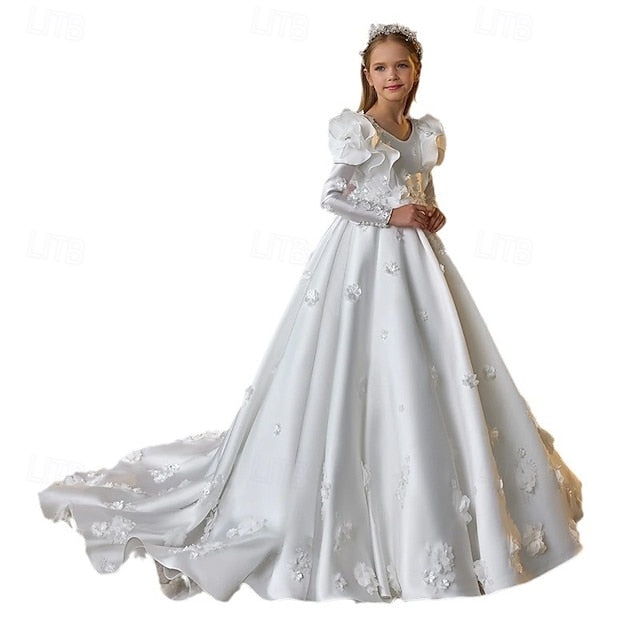 Girl Dress Formal First Girls' Flower Communion
