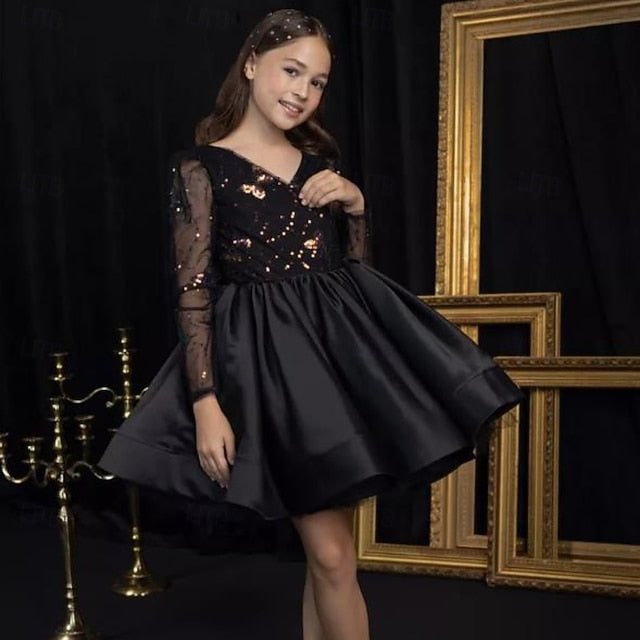 Kids First Girls' Flower Communion Party Dress Girl