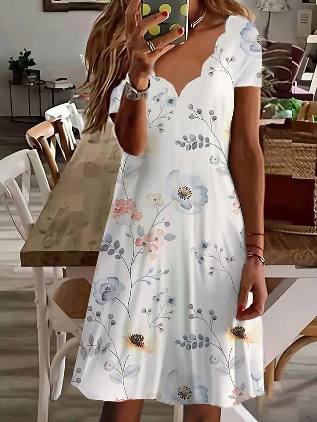 Women's Mini Dress Casual Dress Petite Dress Sundress Shift