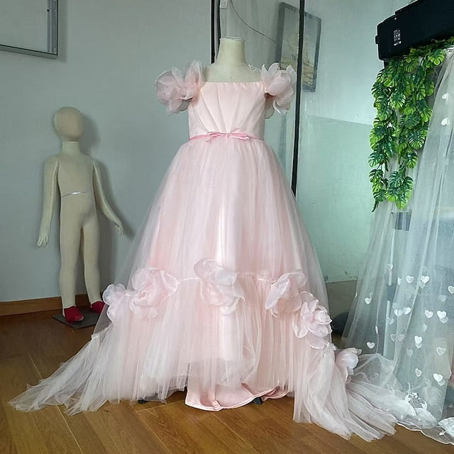 First Flower Girl Communion Party Girls' Dress