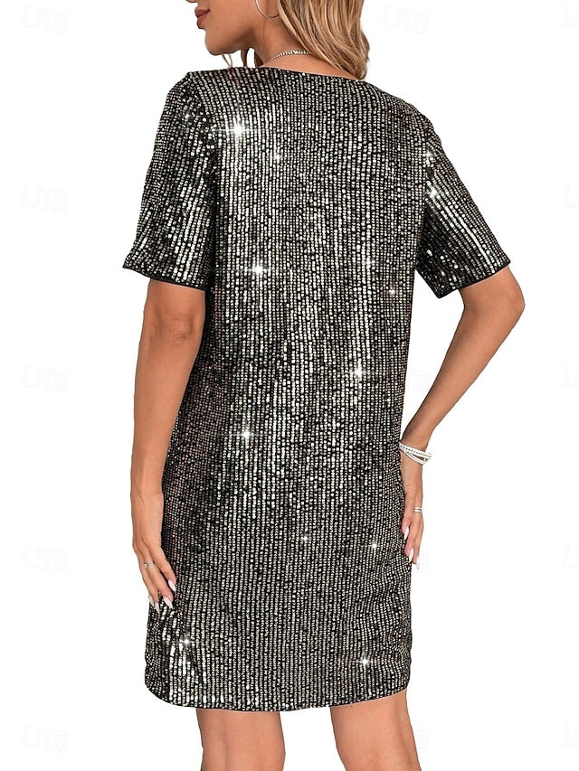 Women's Mini Dress T Shirt Dress Tee Dress Casual Party