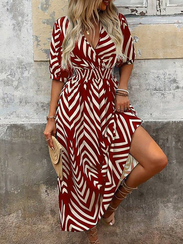 Women's Long Dress Maxi Dress Casual Dress Print Dress
