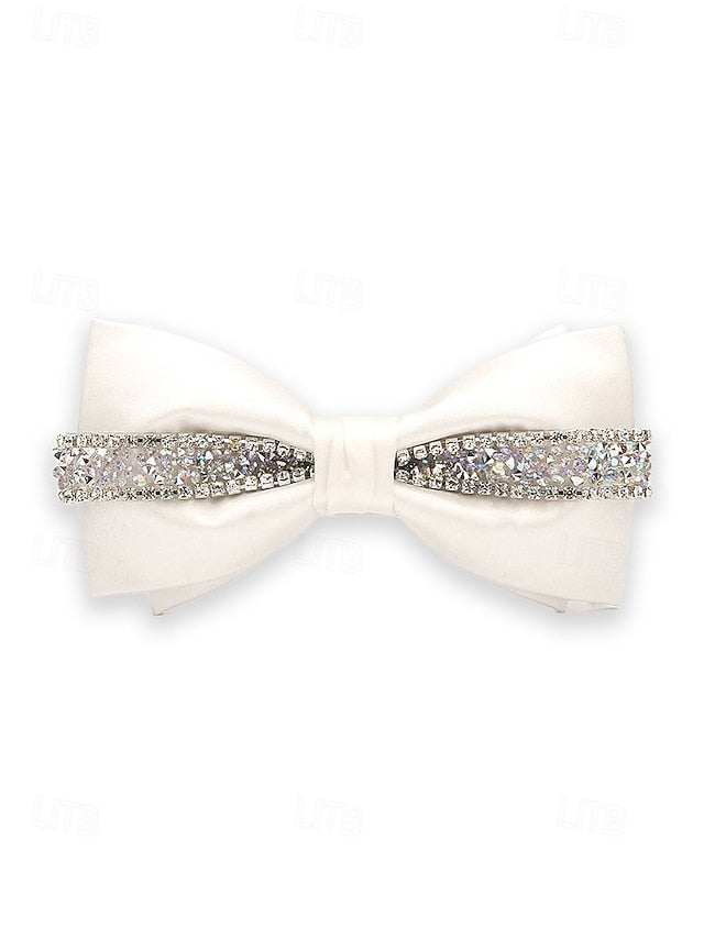 Red Men's Tie – Christmas Bow