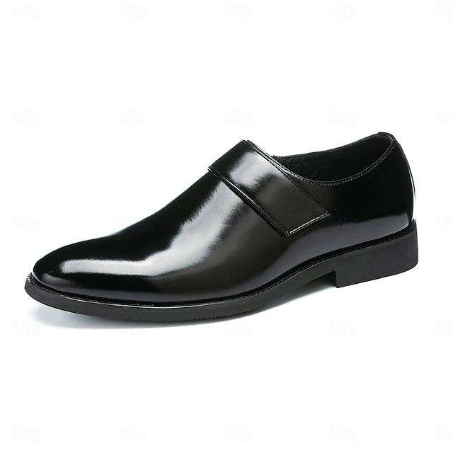 Shoes Slip-On Business Loafers Brown Men's Leather