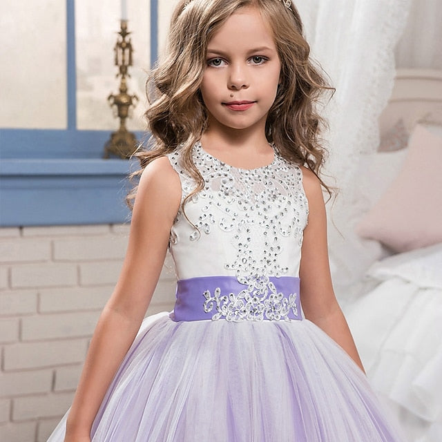 Girl Lace Girls' Flower Dress Formal