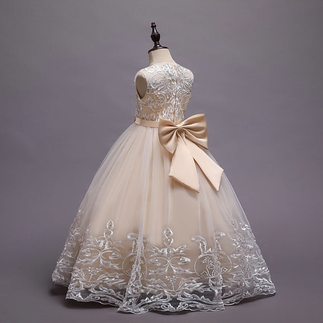 Princess Girl Girls' Flower Kid's Dress