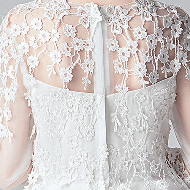 Dress Girl Kids Color Girls' Flower Solid Party