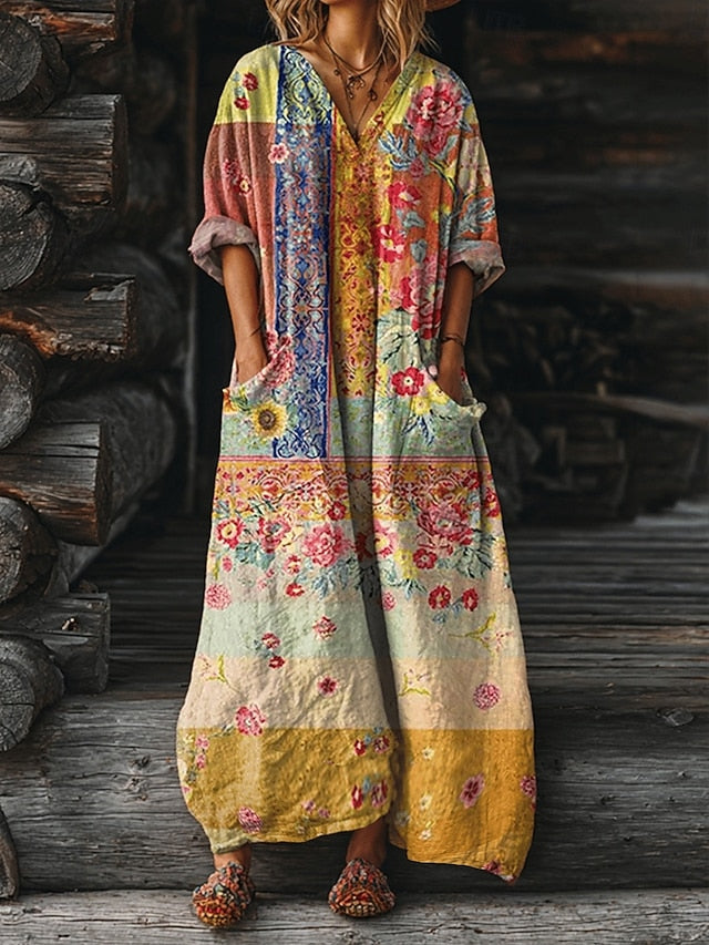 Women's Maxi Dress A Line Dress Vacation Casual Daily Loose