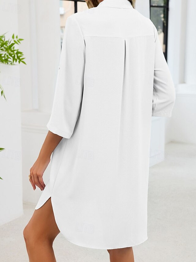 Women's Summer Tops Blouse Dressy Tops Plain Elegant