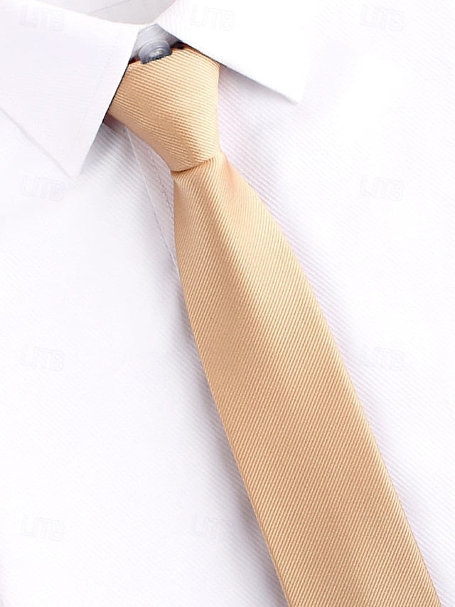 and Zip - Pre-Tied Classic Stripes Men's Ties Narrow