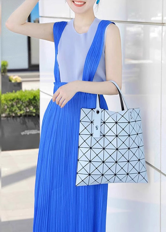 Set Summer Tank Top Blue Wrinkled Dress 2025 And