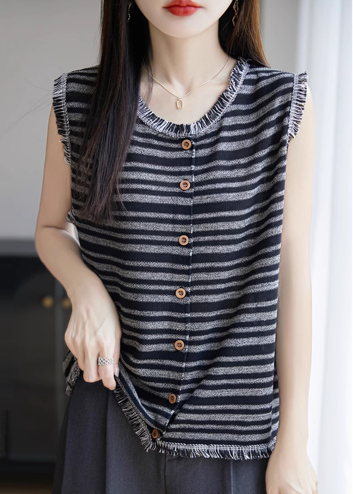 Oriental Art Chinese Button Silk Blue Dresses Summer Print