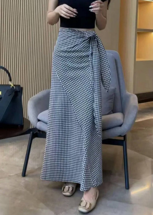 Skirts High Cotton Art Summer Waist Up Plaid Lace