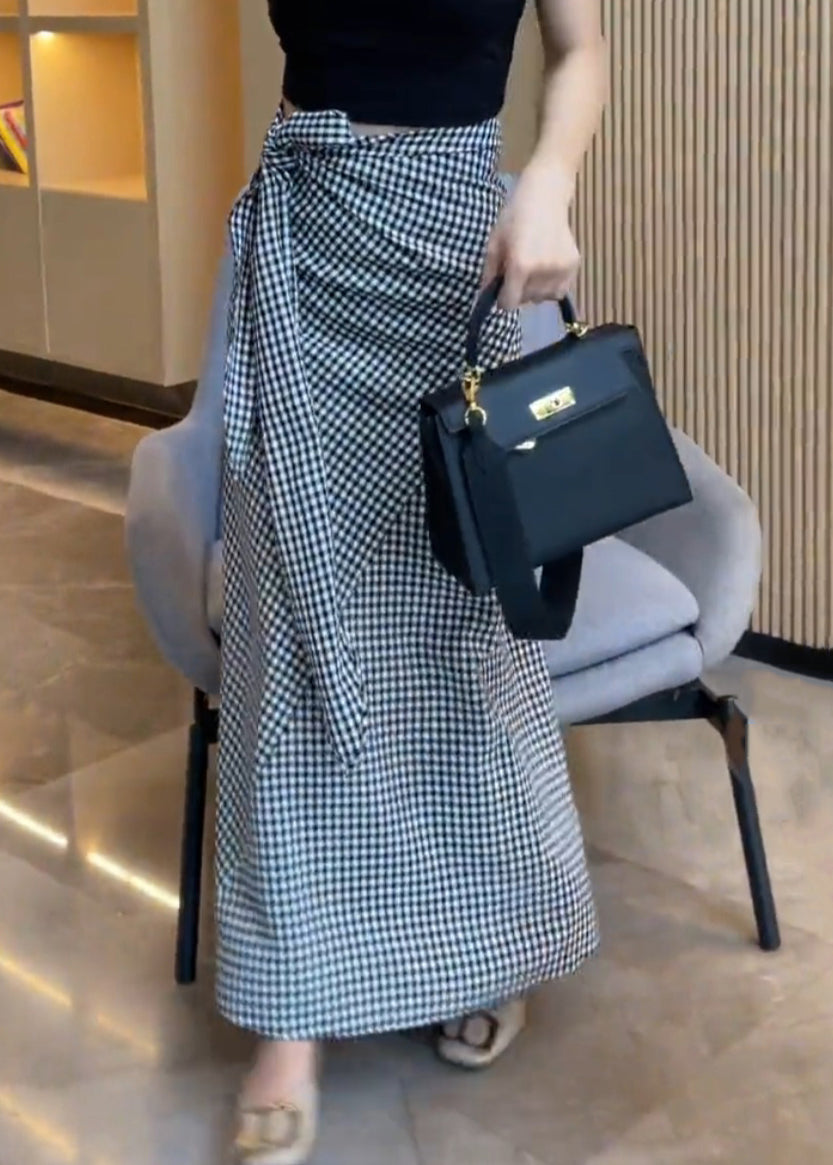 Skirts High Cotton Art Summer Waist Up Plaid Lace