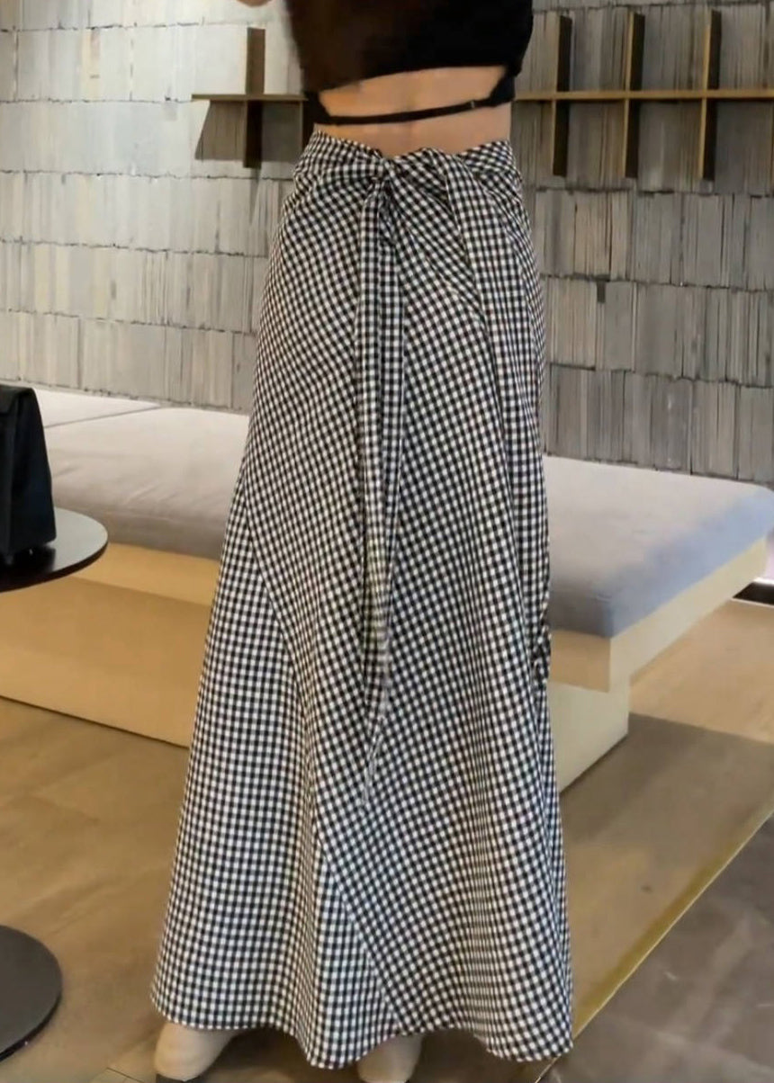 Skirts High Cotton Art Summer Waist Up Plaid Lace