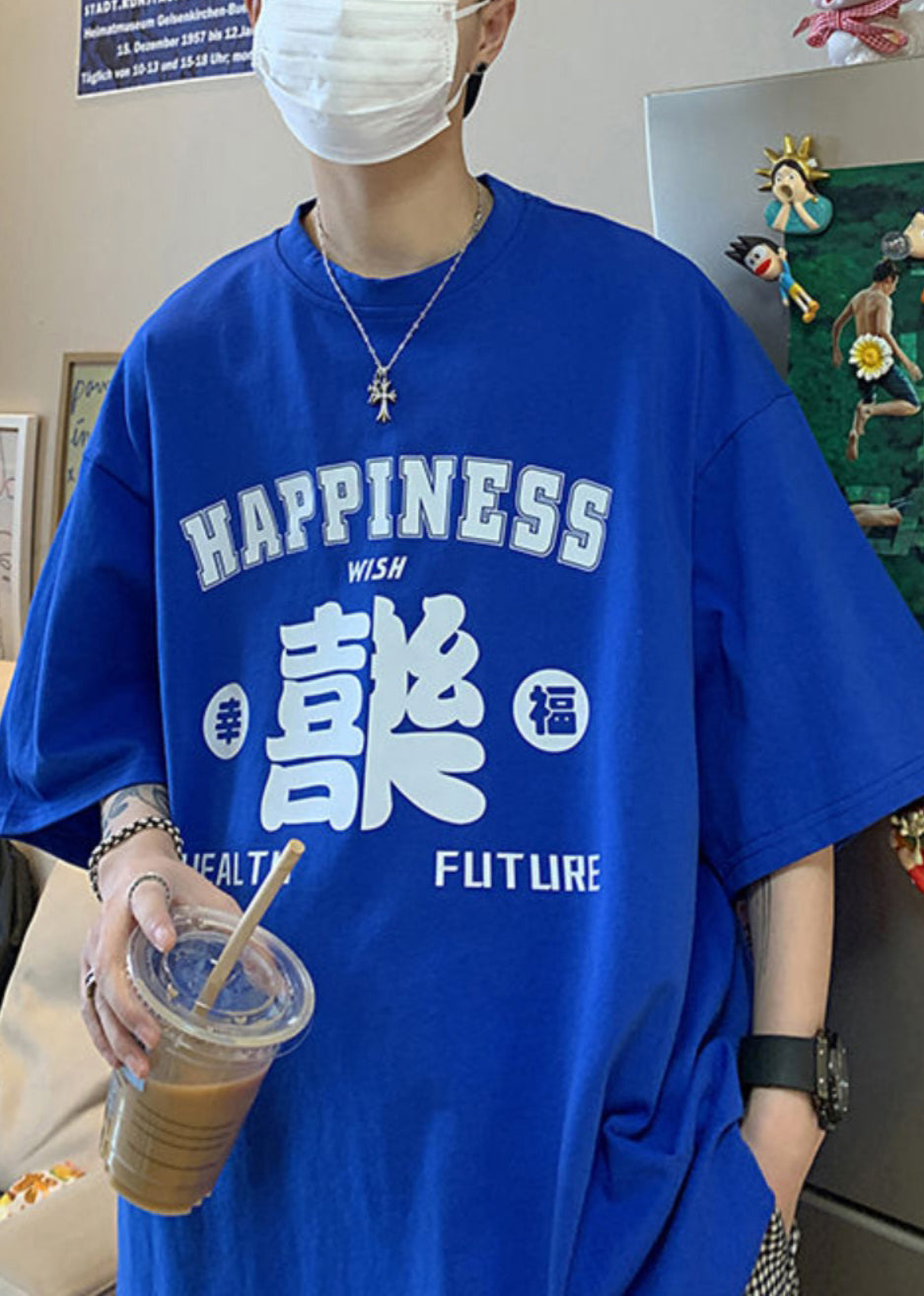 Print Sleeve Neck Casual O Pink Cotton Half Men Shirts T