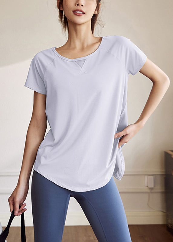 Tulle Patchwork Yoga Tank Chic Green Tops