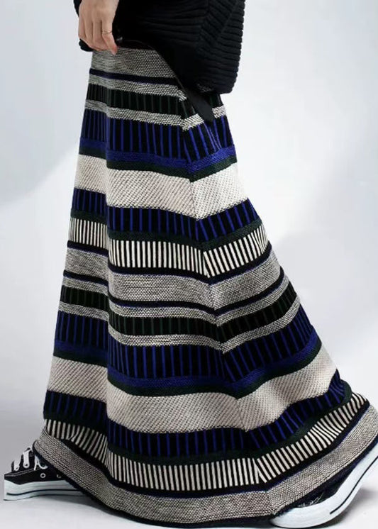 Line Skirts Fall Striped A DIY Colorblock Knit