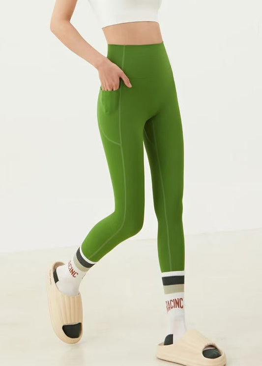 Ignite Waist Leggings Grass Surf High Green Capri