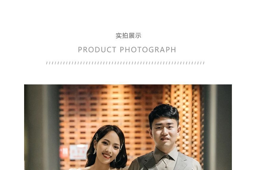 Long-Sleeve Sweetheart Neck Plain Sequin A-Line Wedding Gown