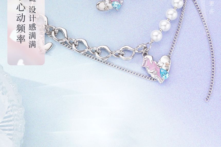 / Stud Sterling Silver Cuff Earring Ear Panel Heart