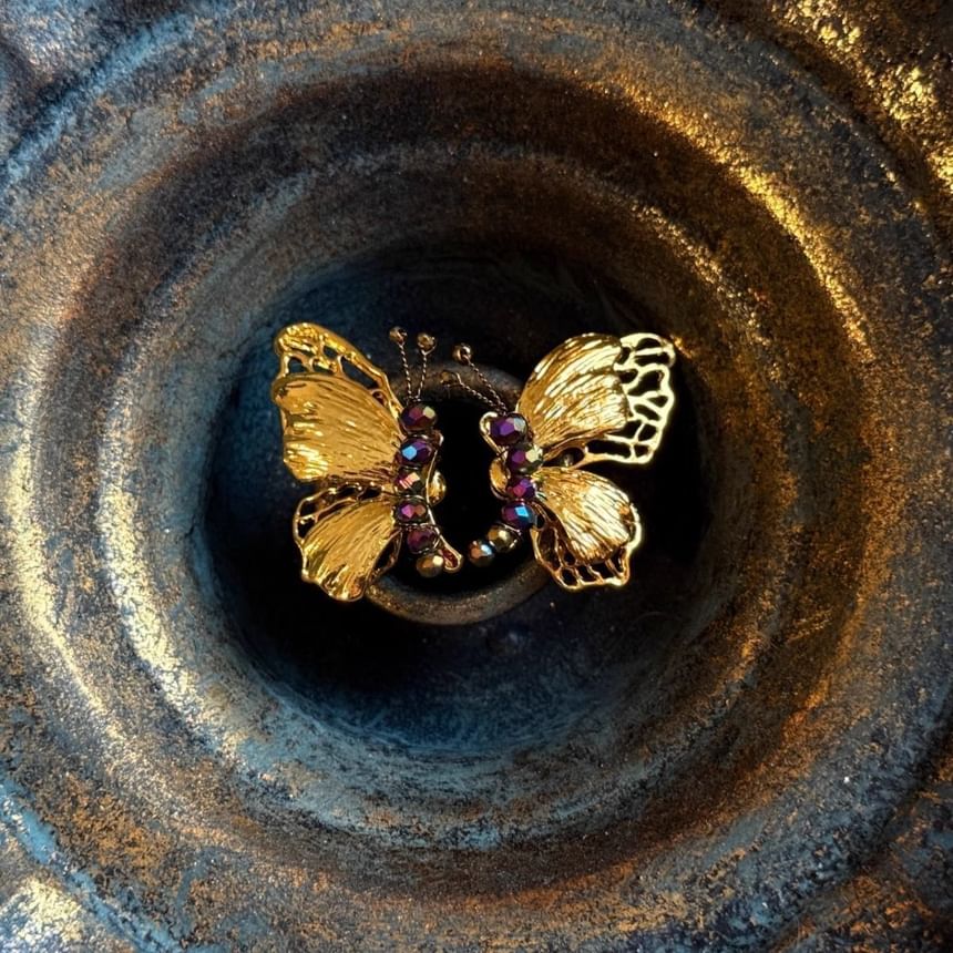 Earring Drop Butterfly