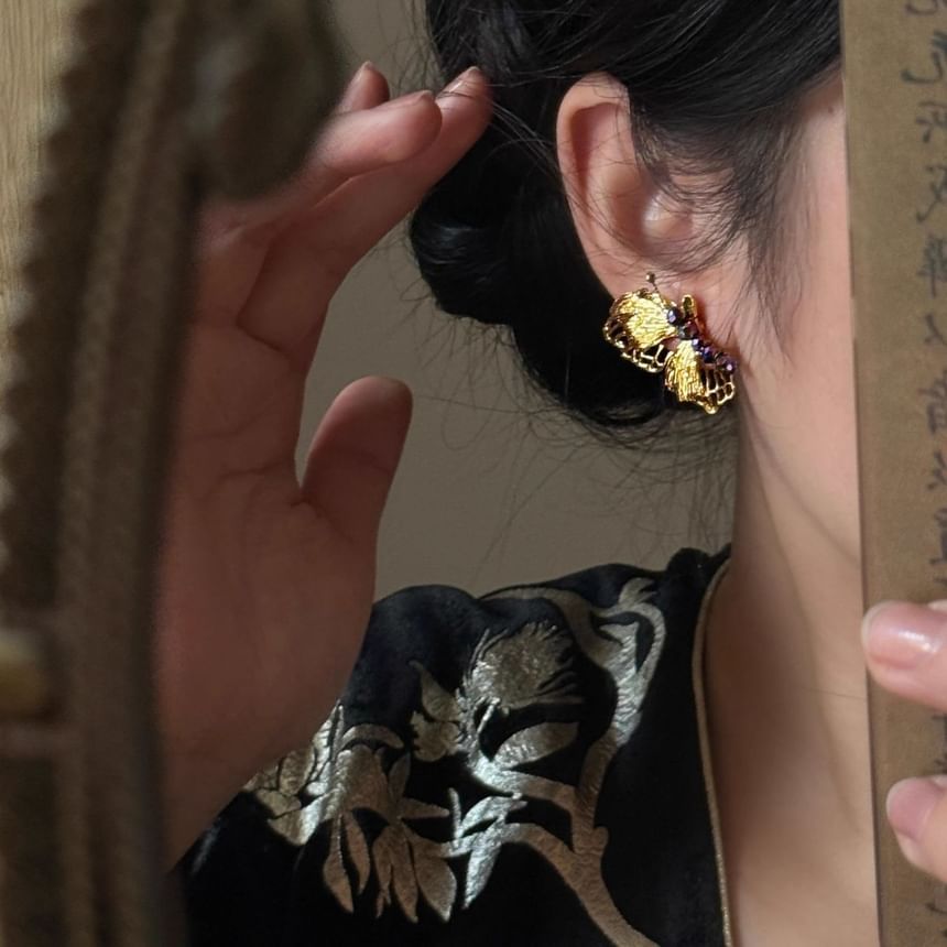 Earring Drop Butterfly