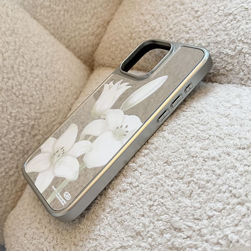/ Floral Phone Strap Case Print Set
