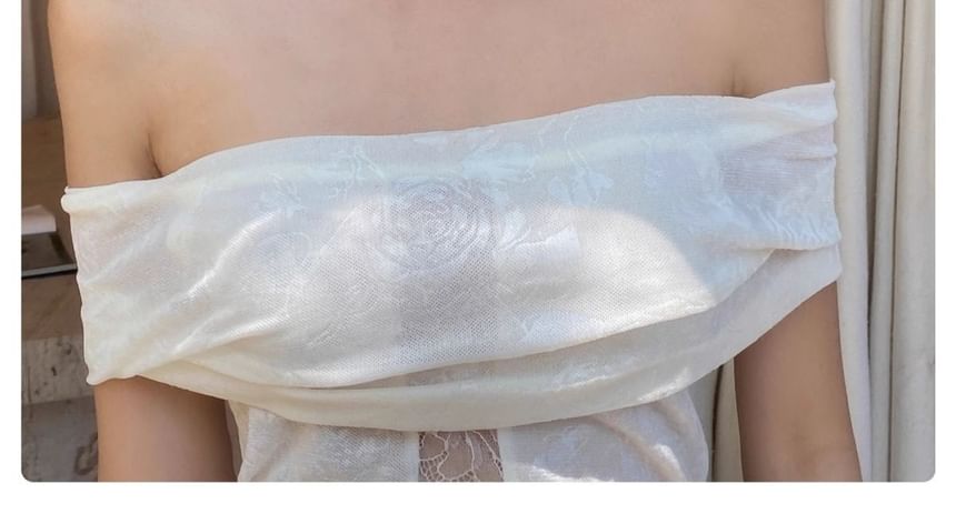 Floral Earring Dangle Asymmetrical Alloy