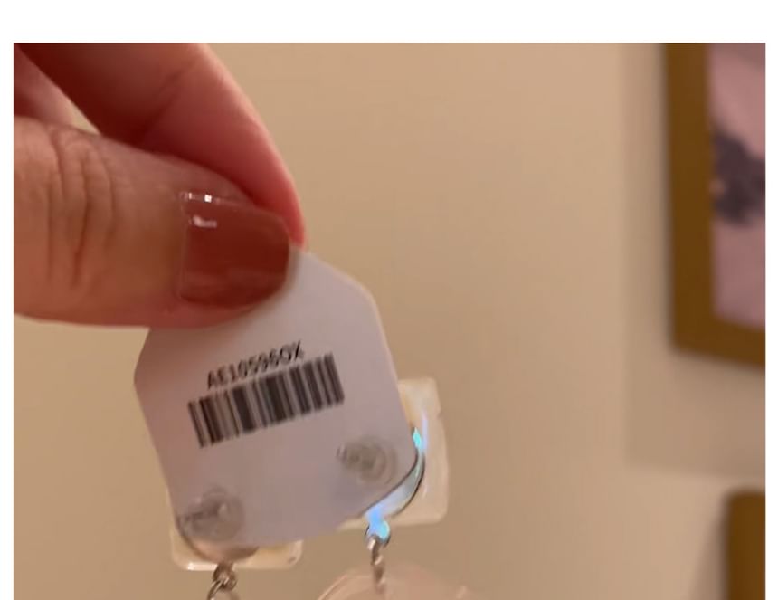 Drop Geometric Earring