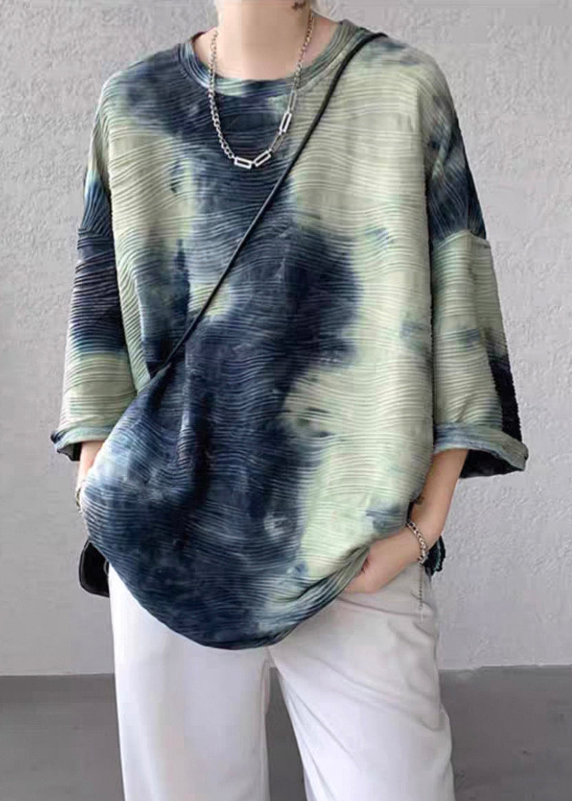 Tie Silk Neck O Shirts Green Unique Ice T Bracelet Dye Mens