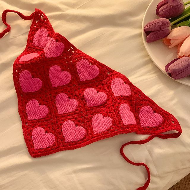 / Bandana Sunglasses Crochet Patterned