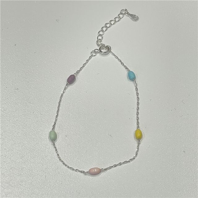 / Pearl Bead S925 Freshwater Silver Bracelet Sterling