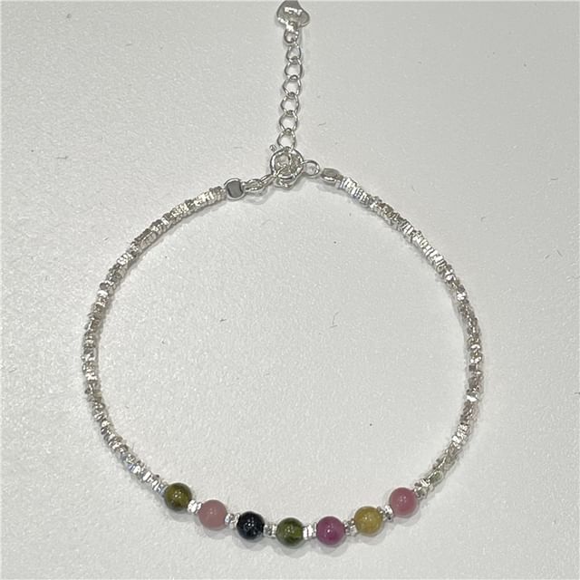 / Pearl Bead S925 Freshwater Silver Bracelet Sterling