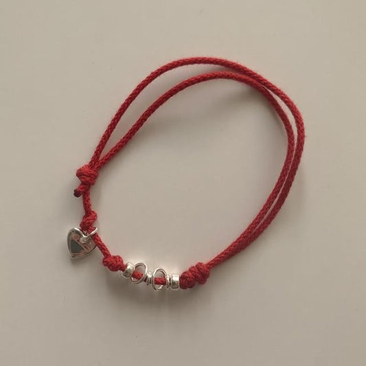 925 Bow Silver String / Bracelet Sterling