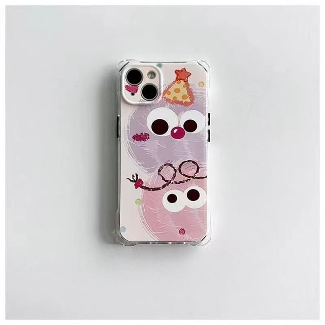 / Cartoon Phone Set Lanyard Case