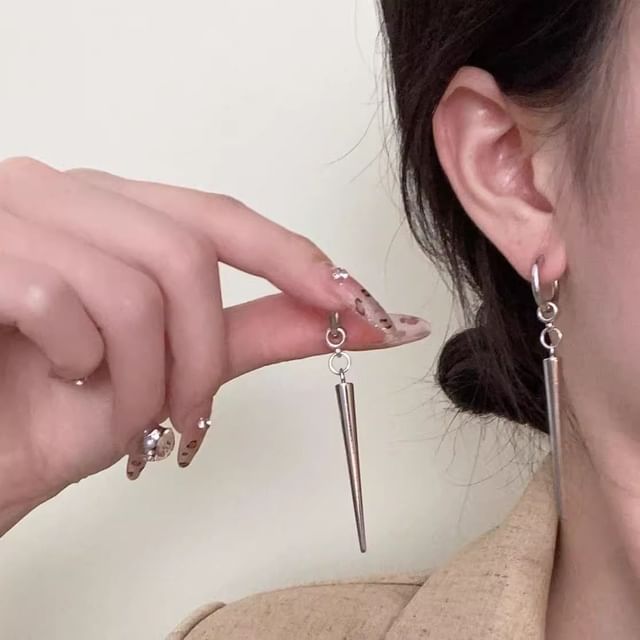 Earring Dangle Alloy Cone