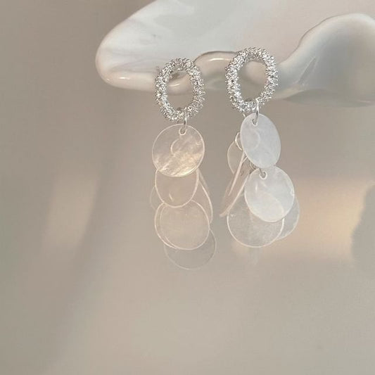 Disc Dangle Earring