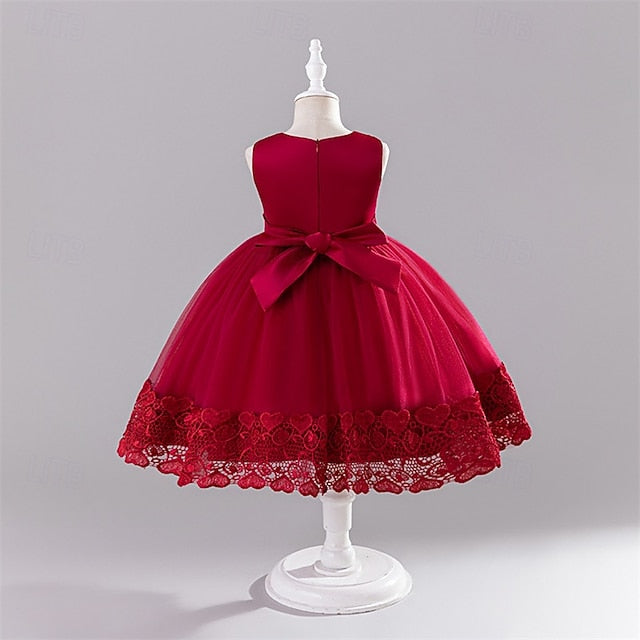 Girls' Princess Flower Dress Girl Kid's