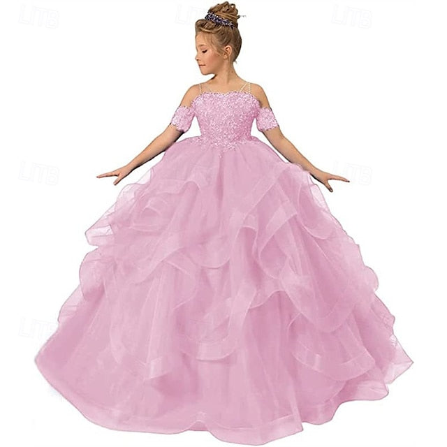 Flower Kid's Princess Girls' Girl Dress