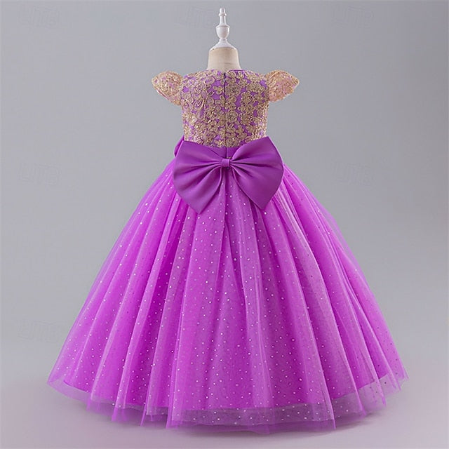 Girl Princess Flower Dress Kid's Girls'